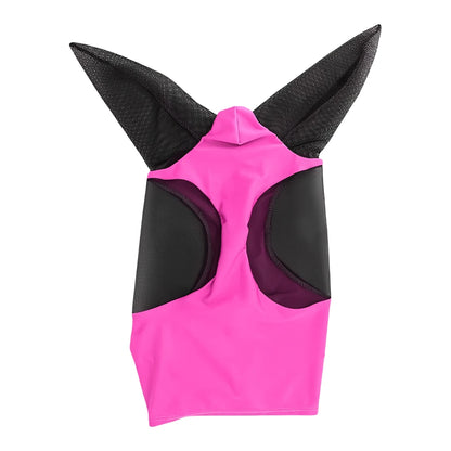 Anti Fly Stretchy Knitted Mesh Mask Breathable Anti Mosquito Mask Anti-Worms Horse Flying Mask Horse Riding Equestrian Equipment