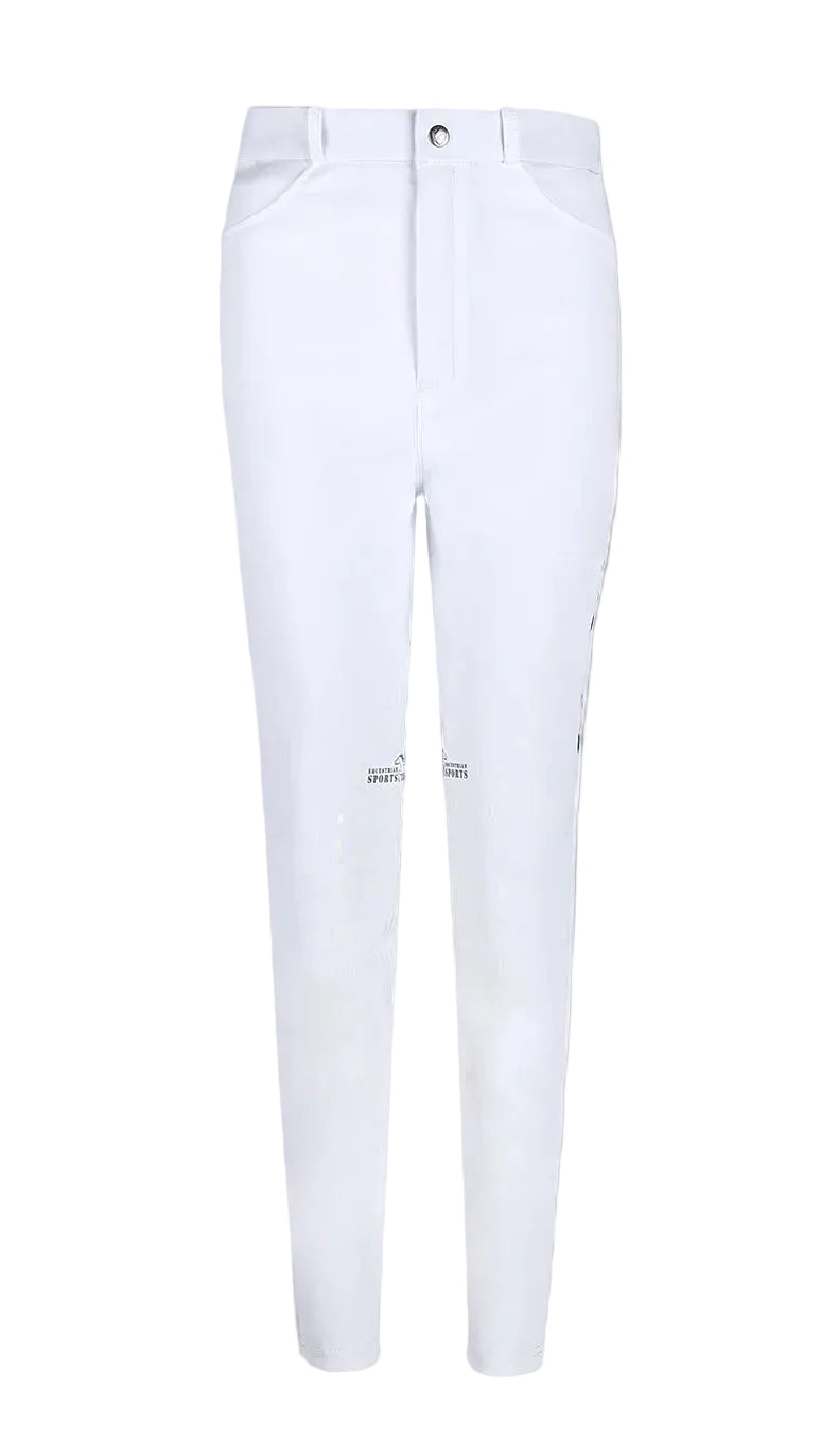 Equestrian Riding Breeches for Women/Men - Horseback Riding Tights with Silicone Knee Patch Grip @ ghoddosh.com