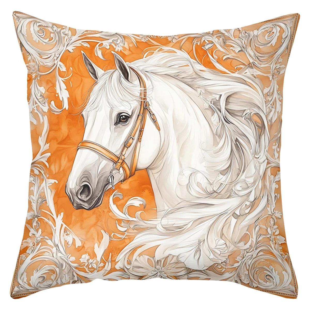  Stylish Horse Artistic Cushion Cover Patterns @ ghoddosh.com