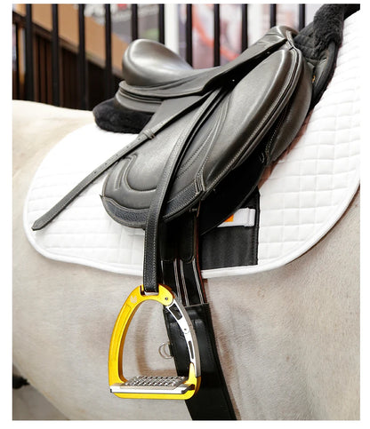 Horseworld Safety Stirrups / Available in Green /Black /Blue / Red / Yellow/ Purple - Ghoddosh