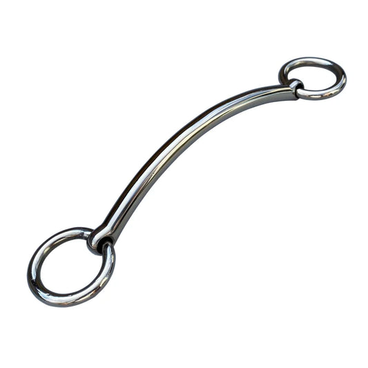Stainless Steel  Snaffle Bit Small O-Ring Horse Bit 11.5   12.5 cm  @ ghoddosh.com