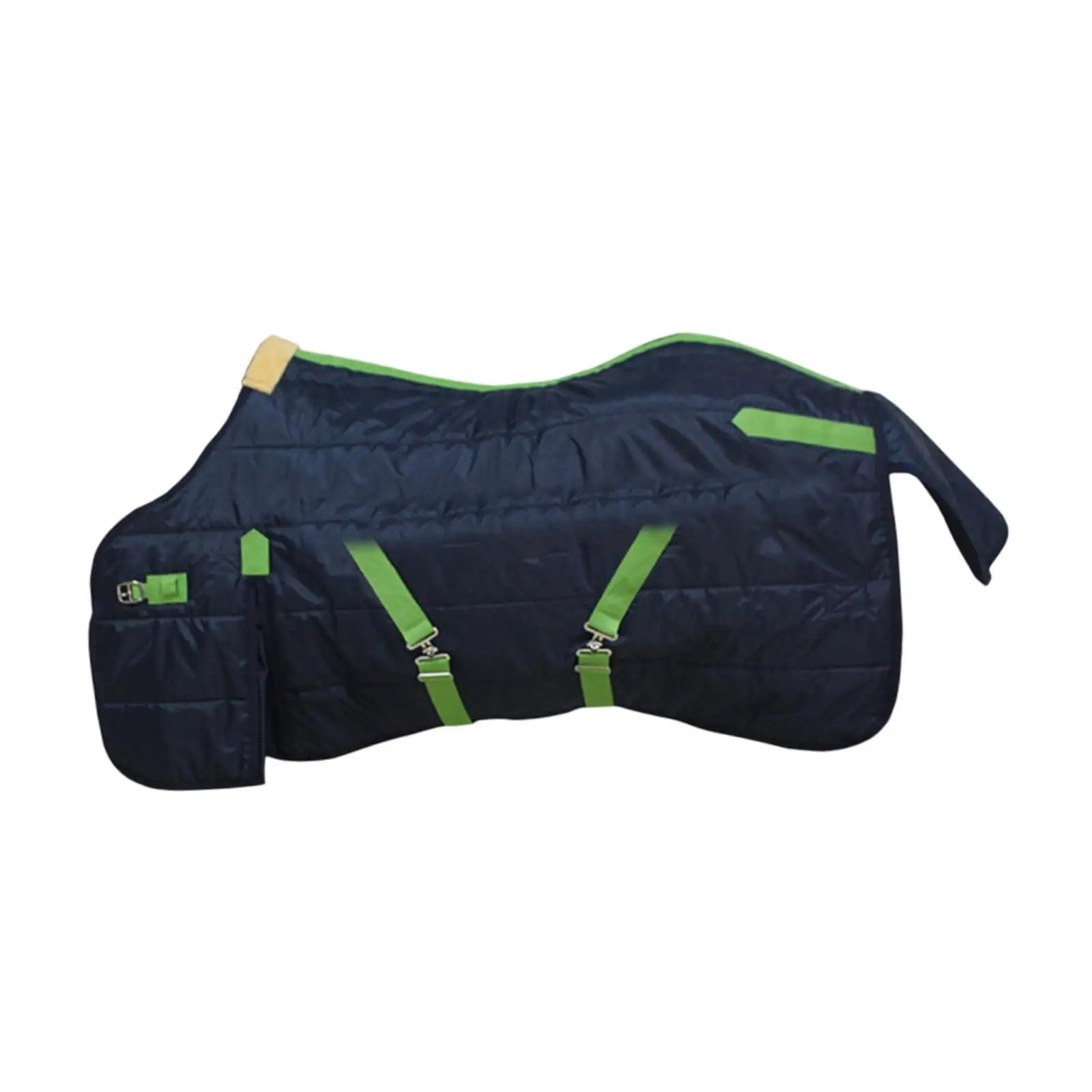 Waterproof Oxford Turnout Horse Rug with Tail & Neck Sheet – Windproof Winter Blanket

