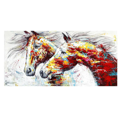 Abstract Art Painting  Horses Canvas Posters Décor