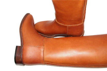 Equestrian   Horse Riding leather Boots Full Lining  Unisex Dressage Boots - Ghoddosh
