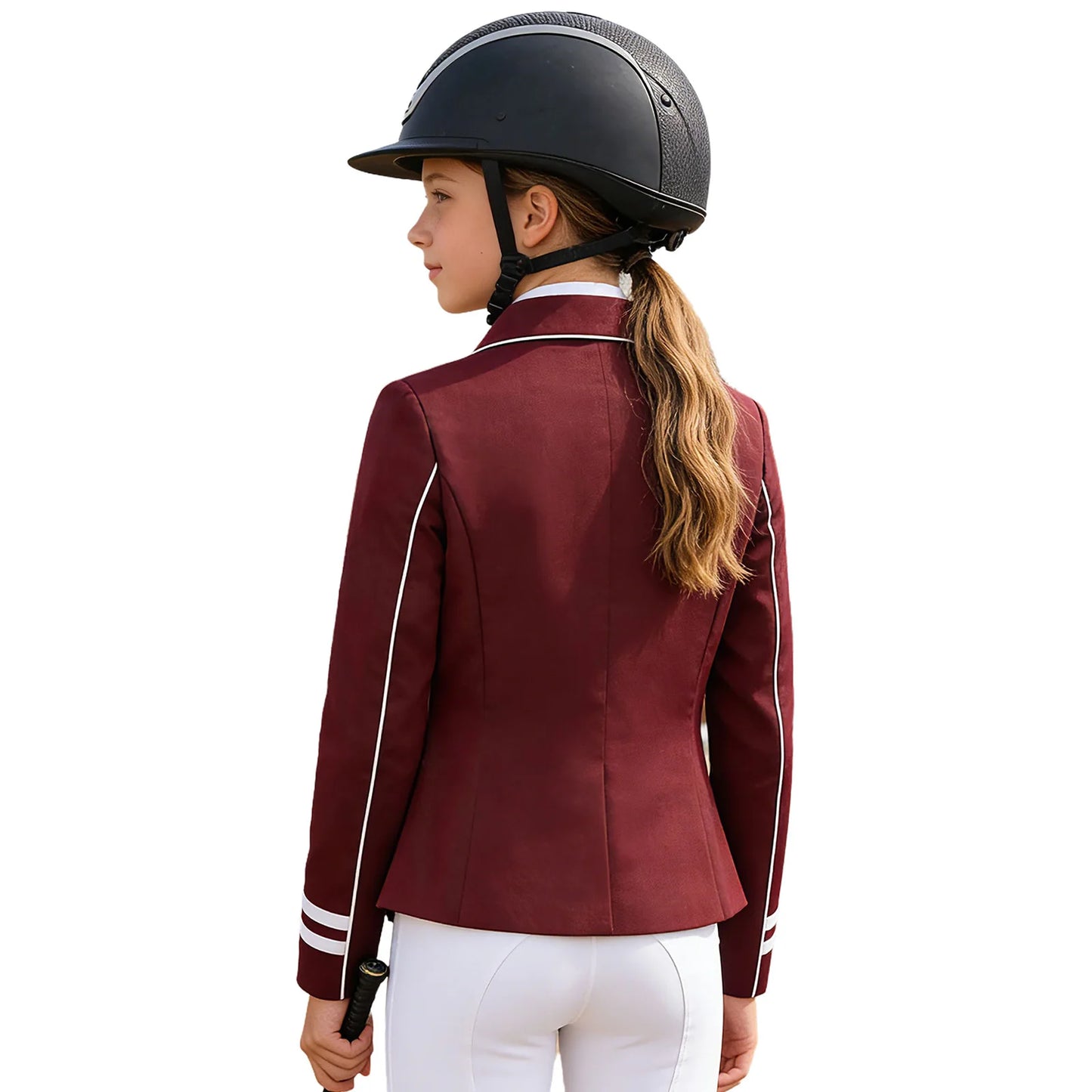 Children  Horse Riding Blazer  Equestrian Long Sleeve Blazer @ ghoddosh.com