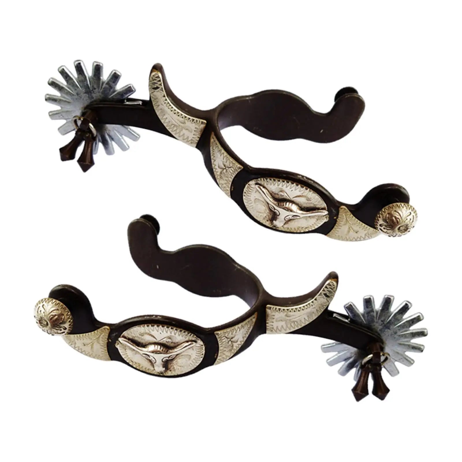 Equestrian / Horse Riding Anti Rust Western Style Spurs