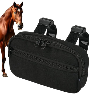 Horse Saddle Pommel Pocket  Zippered Organizer Bag for Phones & Keys @ ghoddosh.com