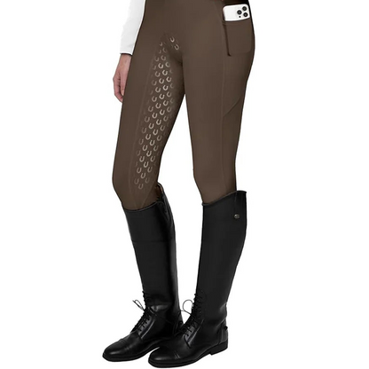 Men Lightweight Breathable Horse Riding Tights /  Silicone , Non-slip ,Elastic ,High Waisted Breeches - ghoddosh.com