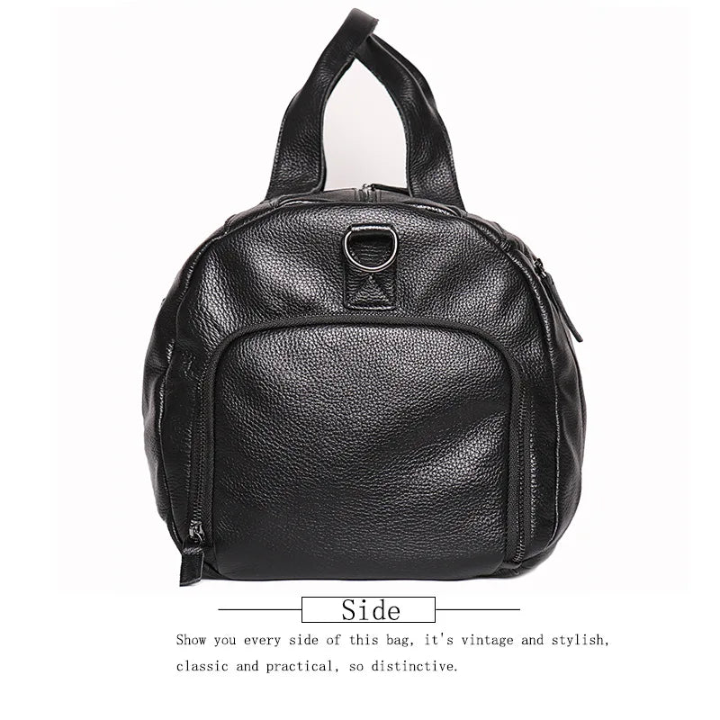 Men's Genuine Leather Handheld Bag,