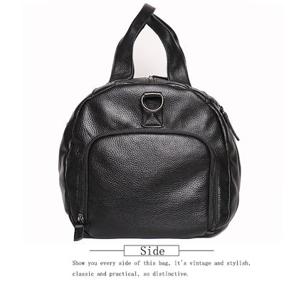 Men's Genuine Leather Handheld Bag,