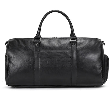 Luxury Genuine cow Leather Equipment Travel Bag - Ghoddosh 