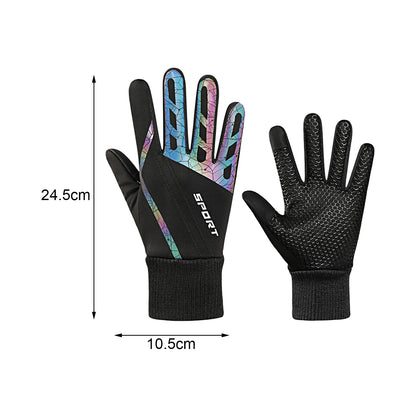 Men Reflective Motorcycle Gloves Guantes Moto Motorbike Motocross Riding Gloves Moto Breathable Riding Gloves