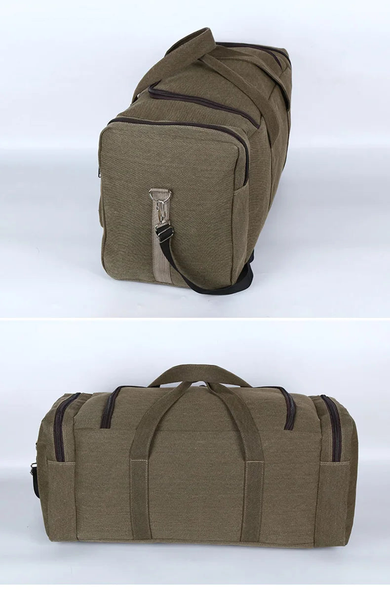 Large Canvas Waterproof  Duffel HandBag