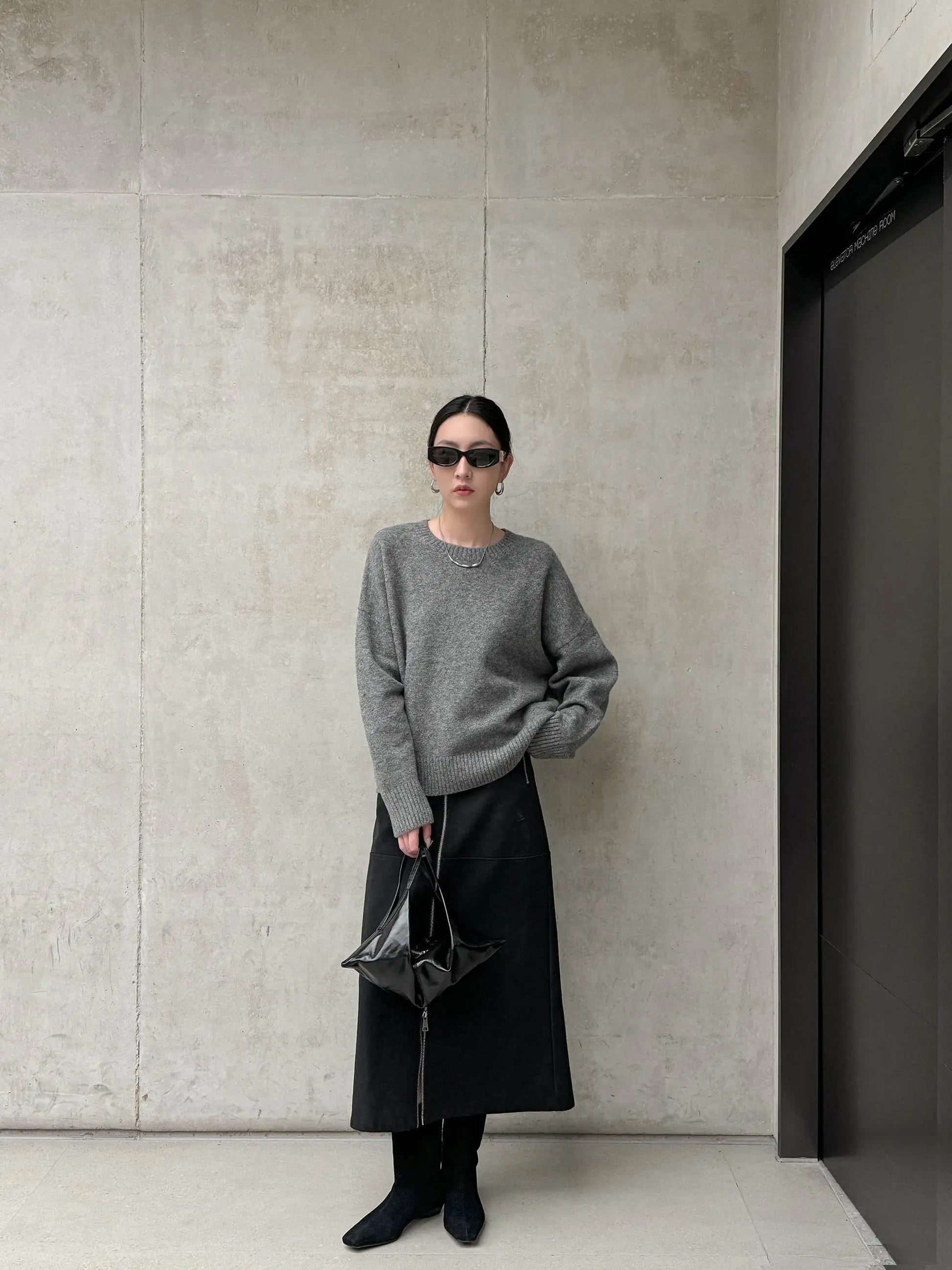 Suede Square Toe Low‑Heel  |  Casual & Modern Ankle Boots - Ghoddosh