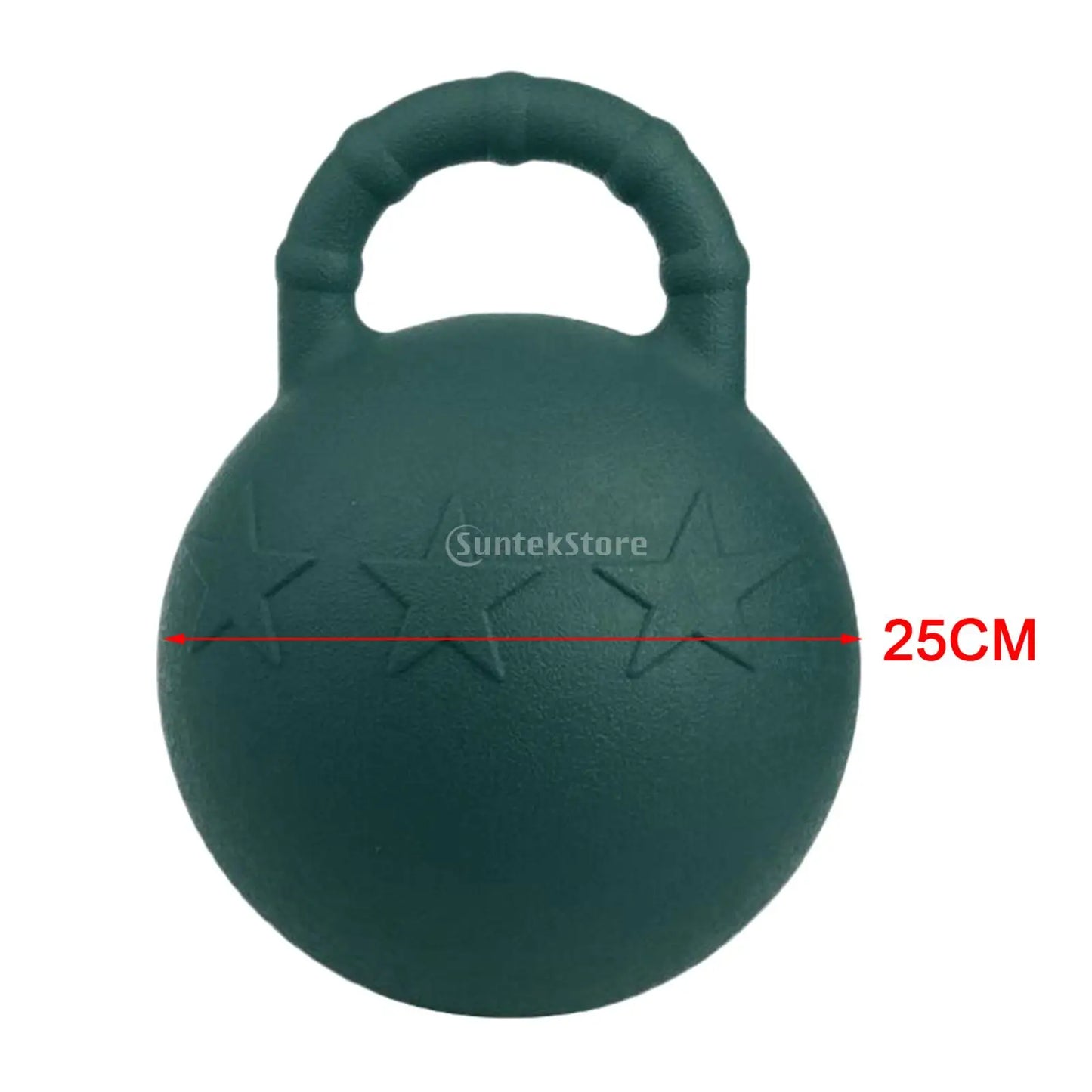 Fruit Scented  Heavy Duty Horse Chew Rubber Ball  / Equine Solid Game Ball 25/28cm