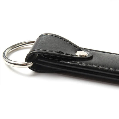 Stainless steel Spikes Leather Whip for Horse Training