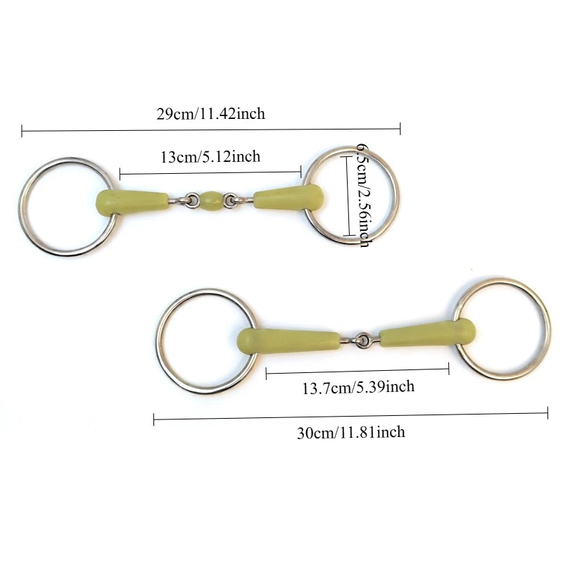 Premium Apple Scented Snaffle Bit for Horses – Equine Training Gear @ ghoddosh.com