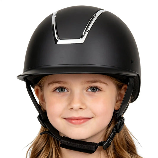 Children’s Equestrian Riding Helmet, Adjustable  Lightweight Horse Riding Cap with Removable Liner for Kids @ ghoddosh.com