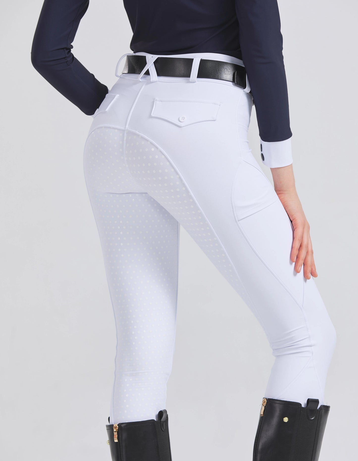 Professional horse riding anti-slip Breeches / quick-dry tight-fitting pants for Equestrian Activities . Ghoddosh