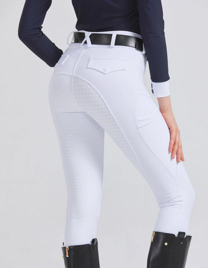 Professional horse riding anti-slip Breeches / quick-dry tight-fitting pants for Equestrian Activities . Ghoddosh