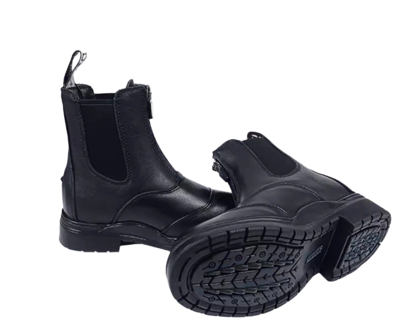 Children Equestrian  Boots , Cowhide Horse Riding Short Ankle Boots - Ghoddosh