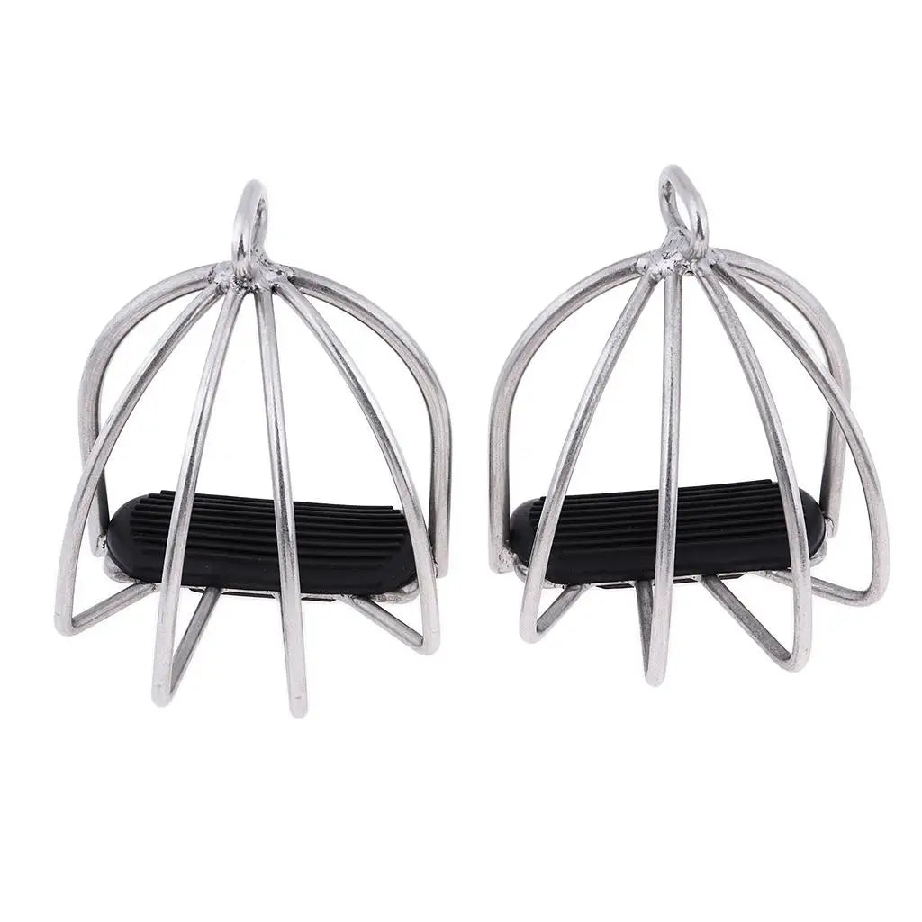 English Style Horse Riding  English Stirrups , Stainless Steel  with Wide Toe Cage . Ghoddosh