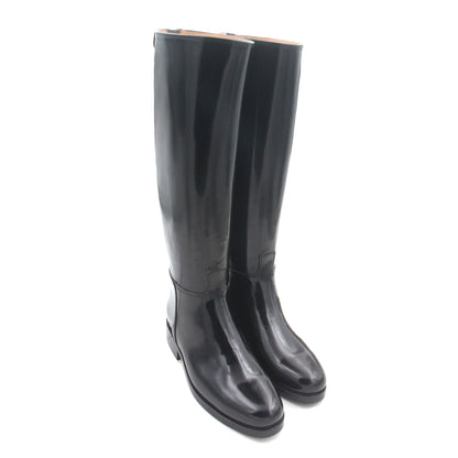 Equestrian / Horse Riding Unisex Boots / Back Zipper / Bright Cow Leather Lining Dressage