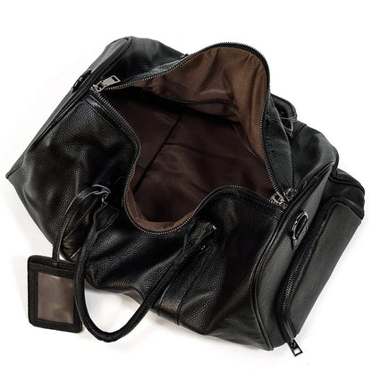Luxury Genuine Leather Men  Women   Cow Leather Bag - Ghoddosh