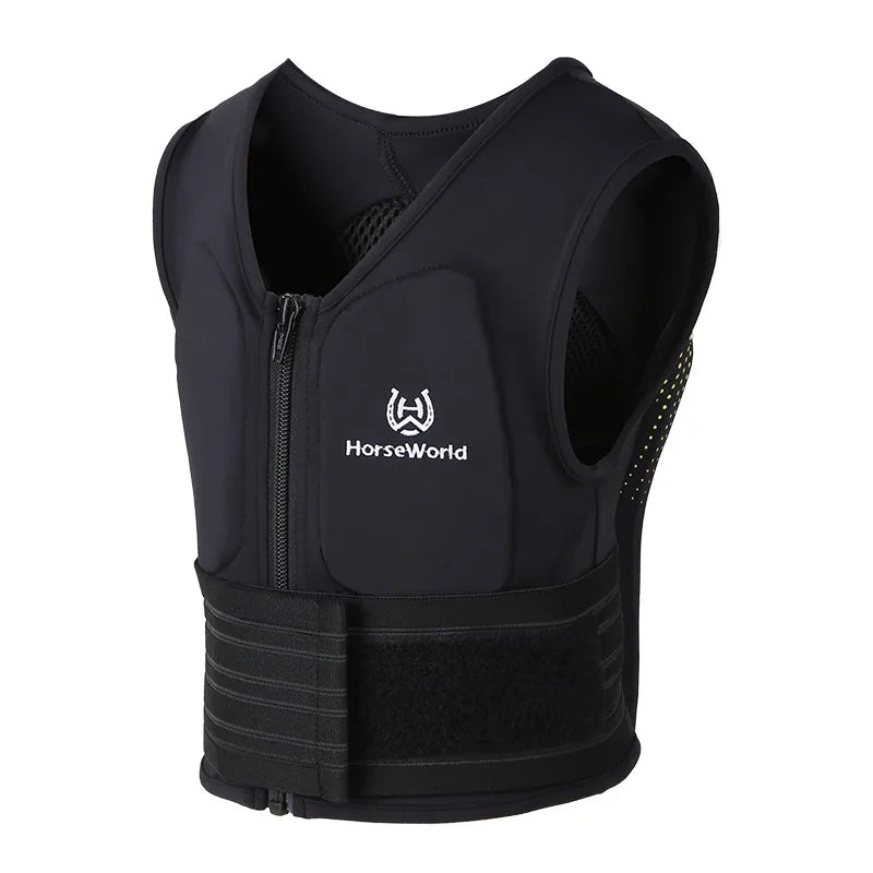 Kids' Equestrian Protective Vest – Unisex Horse Riding Body Armor