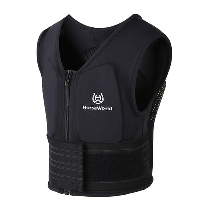 Kids' Equestrian Protective Vest – Unisex Horse Riding Body Armor