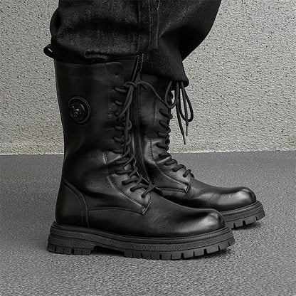 Trendy Thi   Long  Boots - Knee High Leather Boots For Him