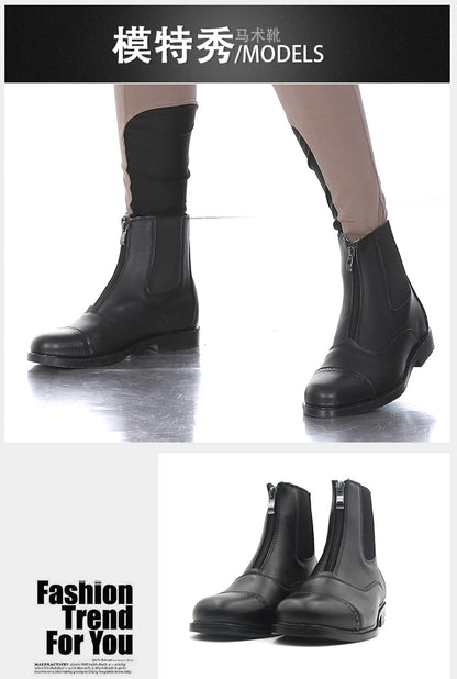 Equestrian Boots  Full Leather High Quality Horse Riding Boots - Ghoddosh