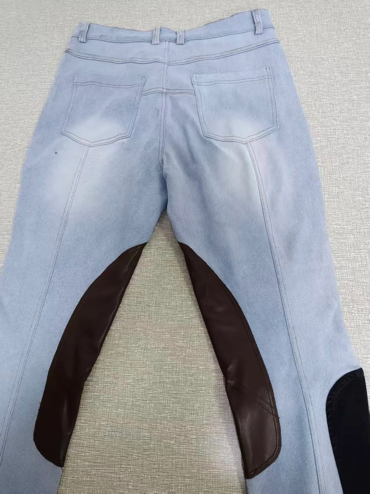 Men's Professional Equestrian Riding Pants - Full Silicone Grip Quick-Dry Breeches @ ghoddosh.com