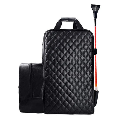 Equestrian Equipment Pu Leather Bag - Large Capacity Equestrian Backpack @ghoddosh.com