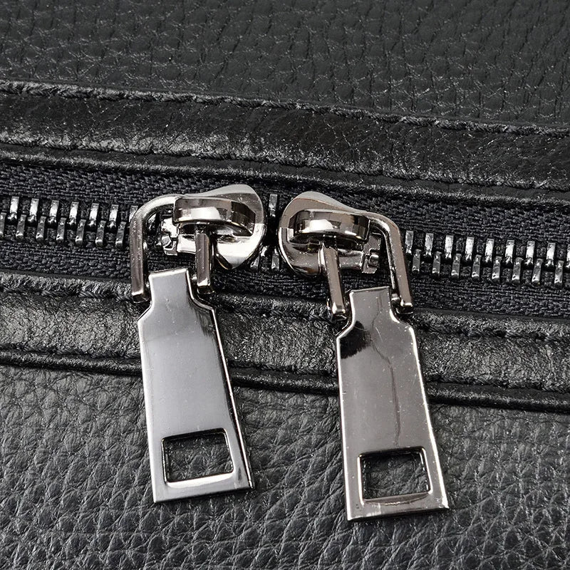 Luxury Genuine Leather Men  Women   Cow Leather Bag - Ghoddosh