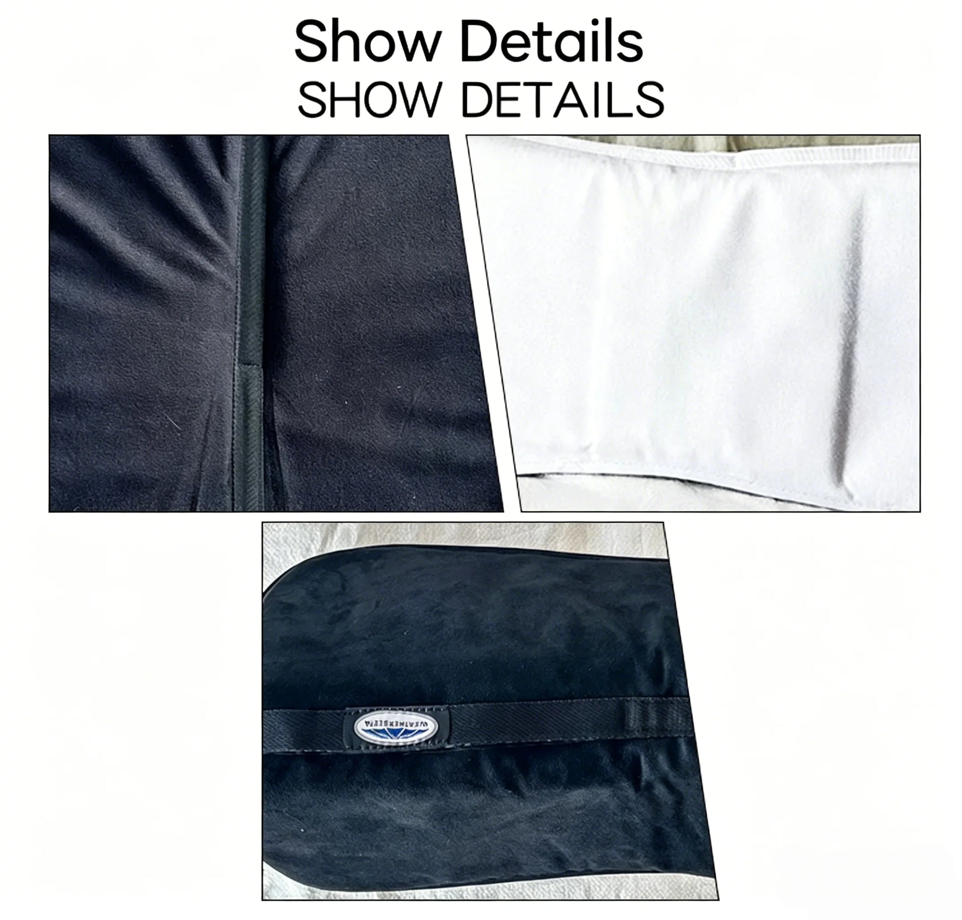 Memory Foam Half Pad for Horses – Shock-Absorbing Suede Saddle Cushion for Pressure Relief @ ghoddosh.com