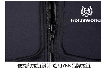 Elastic strap armor, adult men's and women's horseback riding protective vest, anti fall protection, body protection