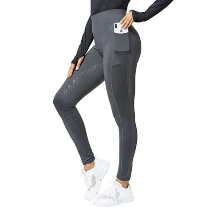 New 2025 Women Equestrian Pants - Full Seat Silicone High Elasticity Riding Pants - ghoddosh