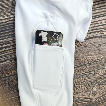 Full Seat Grip Equestrian Breeches with Rider Pocket  /  Women Horse Riding Tights  ghoddosh.com