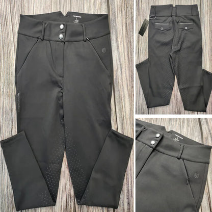 Western Full Seat  Horse Riding Tights with Pocket  - Ghoddosh