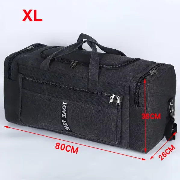 Large Canvas Waterproof  Duffel HandBag