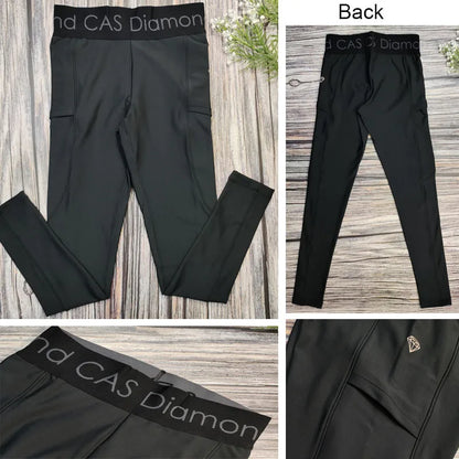 Full Seat Grip Equestrian Breeches with Rider Pocket  /  Women Horse Riding Tights  ghoddosh.com