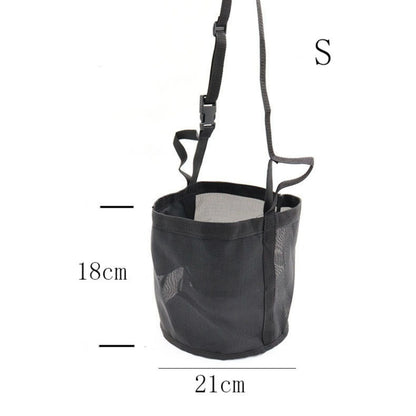 Horse Hay Hanging Neck  Feeding Adjustable Outdoor  Bags