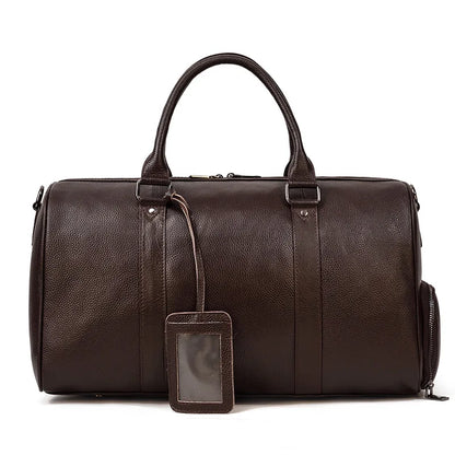 Luxury Genuine Leather Men  Women   Cow Leather Bag - Ghoddosh