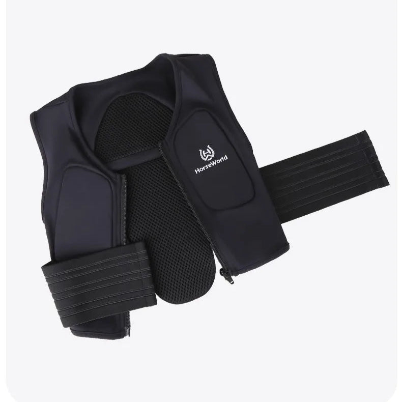 Kids' Equestrian Protective Vest – Unisex Horse Riding Body Armor