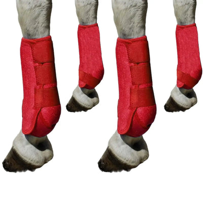 4x Horse Boots Leg Protective Leg Wraps - Ghoddosh