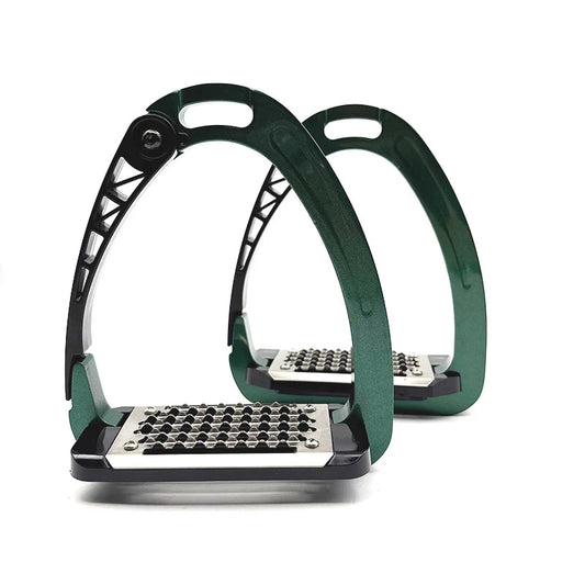 Aluminum Alloy Safety Stirrups | Anti-Slip Shock-Absorbing Equestrian Pedals @ Ghoddosh.com