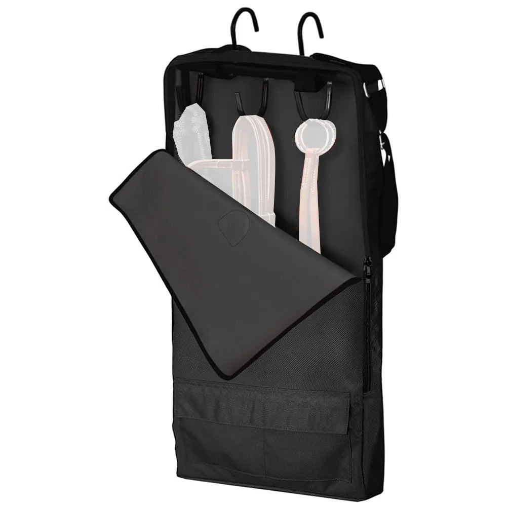 Portable Waterproof Horse Harness Storage Bag With 3 Hooks Rack / Stay Organized Horse Tote Holster Bag @ ghoddosh.com