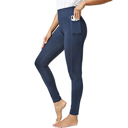 New 2025 Women Equestrian Pants - Full Seat Silicone High Elasticity Riding Pants - ghoddosh