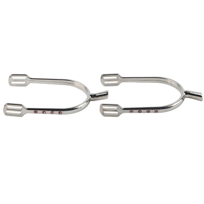 Equestrian / Horse Riding  Girls' Chrome Plated Spurs